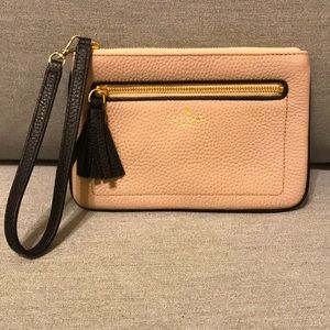 Kate Spade Tan and Black Clutch